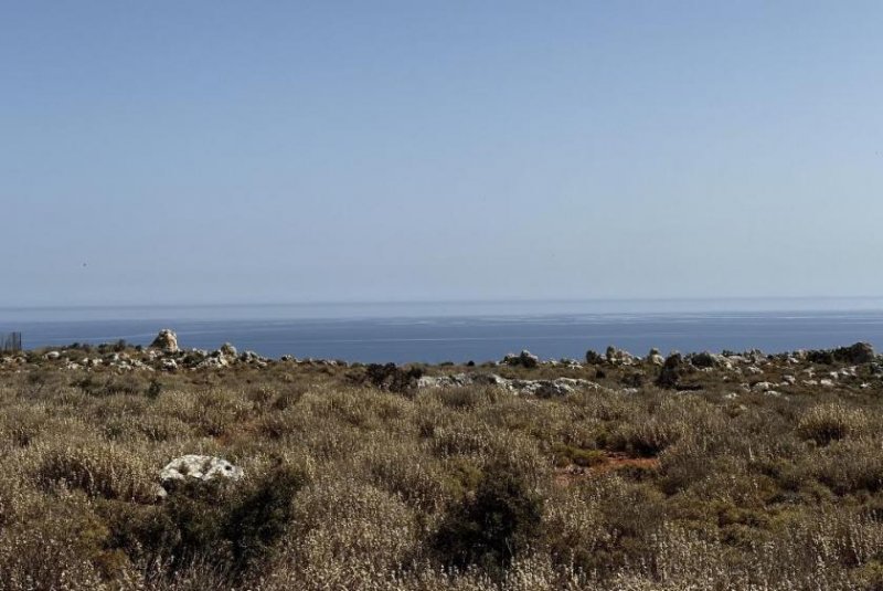 Kokkino Chorio Kreta, Kokkino Chorio: Spektakuläres 80.000 m² großes Grundstück mit Meerblick auf Kreta zum Verkauf Grundstück kaufen